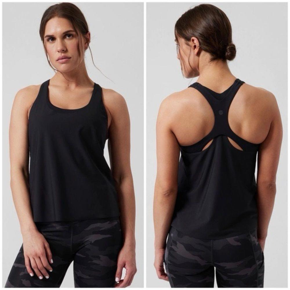 Athleta Black Tank
Unfortunately, it is too small as much as I love it.